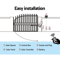 LockMaster Automatic Electrical Swing Gate Opener 600KG Home & Garden > Gate Openers Kings Warehouse 