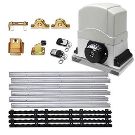 LockMaster Electric Sliding Gate Opener 1200KG With Hardware Kit 4M Rail Kings Warehouse 
