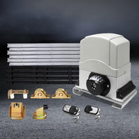 LockMaster Electric Sliding Gate Opener 1200KG With Hardware Kit 4M Rail Kings Warehouse 