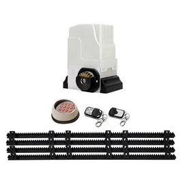 LockMaster Electric Sliding Gate Opener 1800KG With Keypad Remote 4M Rail Kings Warehouse 