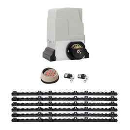 LockMaster Electric Sliding Gate Opener 1800KG With Keypad Remote 6M Rail Kings Warehouse