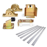 LockMaster Roller Guide Gate Opener Track Stopper Sliding Hardware Accessories Kit Gate Openers Kings Warehouse 