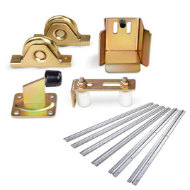 LockMaster Roller Guide Gate Opener Track Stopper Sliding Hardware Accessories Kit Gate Openers Kings Warehouse 