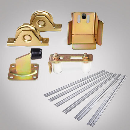 LockMaster Roller Guide Gate Opener Track Stopper Sliding Hardware Accessories Kit Gate Openers Kings Warehouse 