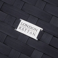 London Rattan Ottoman Outdoor Wicker Furniture Sofa Garden Lounge Foot Stool garden supplies Kings Warehouse 