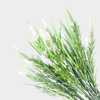 Long Stem White Lavender 50cm UV Resistant Kings Warehouse 