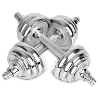 LSG 2-in-1 Dumbbell Barbell Set with Case 30kg Kings Warehouse 