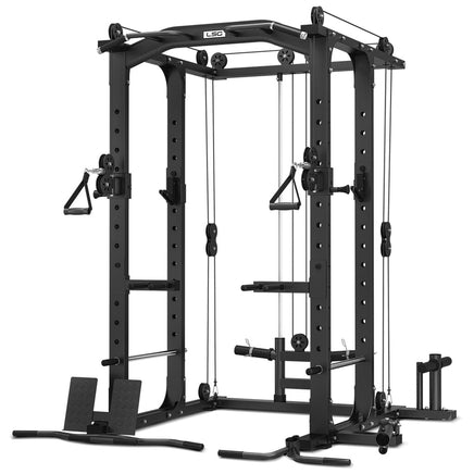 LSG GRK100 Multi Function Power Rack with Adjustable Cable Pulleys Kings Warehouse 