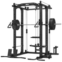LSG GRK100 Multi Function Power Rack with Adjustable Cable Pulleys Kings Warehouse 