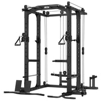 LSG GRK100 with FID Bench and 90kg Olympic Bars and Bumper Weights Kings Warehouse 