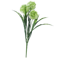 Lush Flowering White Hydrangea Stem 35cm UV Resistant Kings Warehouse 