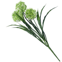 Lush Flowering White Hydrangea Stem 35cm UV Resistant Kings Warehouse 