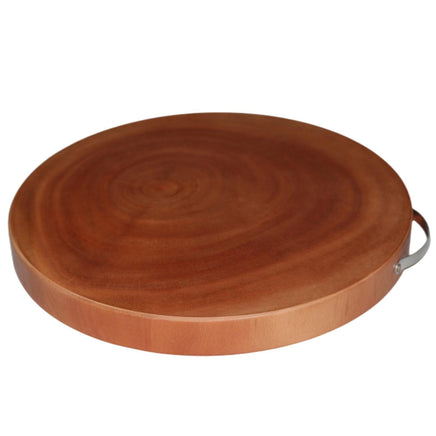 M Natural Hardwood Hygienic Kitchen Cutting Wooden Chopping Board Round Kings Warehouse 