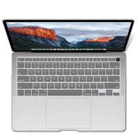MacBook Air 13 Inch Case 2020 2019 2018, A1932, A2179, A2337 Shell Case Keyboard Cover Clear Kings Warehouse 