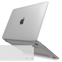 MacBook Air 13 Inch Case 2020 2019 2018, A1932, A2179, A2337 Shell Case Keyboard Cover Clear Kings Warehouse 