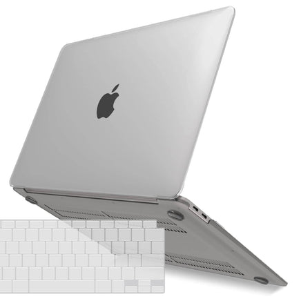 MacBook Air 13 Inch Case 2020 2019 2018, A1932, A2179, A2337 Shell Case Keyboard Cover Clear Kings Warehouse 