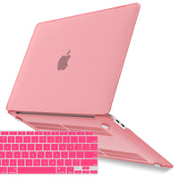 MacBook Air 13 Inch Case 2020 2019 2018, A1932, A2179, A2337 Shell Case Keyboard Cover Pink Kings Warehouse 