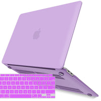 MacBook Air 13 Inch Case 2020 2019 2018, A1932, A2179, A2337 Shell Case Keyboard Cover Purple Kings Warehouse 