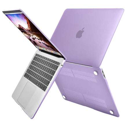 MacBook Air 13 Inch Case 2020 2019 2018, A1932, A2179, A2337 Shell Case Keyboard Cover Purple Kings Warehouse 