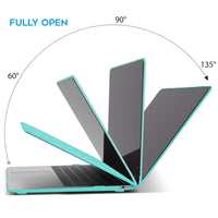 MacBook Air 13 Inch Case 2020 2019 2018, A1932, A2179, A2337 Shell Case Keyboard Cover tiffany blue Kings Warehouse 