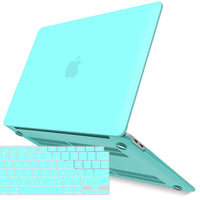 MacBook Air 13 Inch Case 2020 2019 2018, A1932, A2179, A2337 Shell Case Keyboard Cover tiffany blue Kings Warehouse 