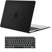 MacBook Air 13 Inch Case 2020 2019 2018, A1932, A2179,A2337 Shell Case Keyboard Cover Black Kings Warehouse 