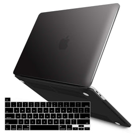 MacBook Pro 13 Inch Case 2016-2023 M1 M2 A2338 A2289 A2251 A2159 Hard Shell Case Keyboard Cover Black Kings Warehouse 