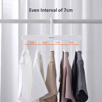 Magic Hanger Space Saving Multifunctional Clothes Coat Hanger Dryer Laundry Drying Rack Airer Clothes Horse Grey bedroom furniture Kings Warehouse 