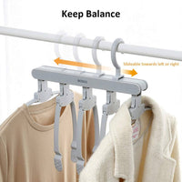 Magic Hanger Space Saving Multifunctional Clothes Coat Hanger Dryer Laundry Drying Rack Airer Clothes Horse White bedroom furniture Kings Warehouse 