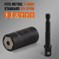 Magnetic Wristband & Universal Socket Grip 7-19mm Magnets Screws Nails Holder Kings Warehouse 