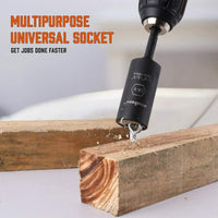 Magnetic Wristband & Universal Socket Grip 7-19mm Magnets Screws Nails Holder Kings Warehouse 