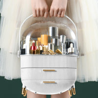 Make up Organizers Storage Vanity Cosmetics Skincare Display Cases Countertop Bathroom Gifts for Women Kings Warehouse 