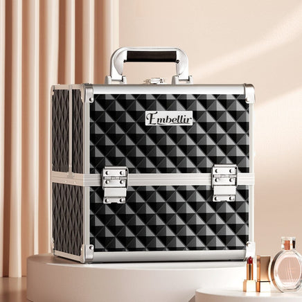 Makeup Case Beauty Organiser Bag Travel Large Cosmetic Storage Portable KingsWarehouse 
