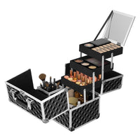 Makeup Case Beauty Organiser Bag Travel Large Cosmetic Storage Portable KingsWarehouse 