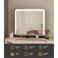 Makeup Mirror With Light Hollywood Vanity LED Tabletop Mirrors 50X60CM Kings Warehouse 