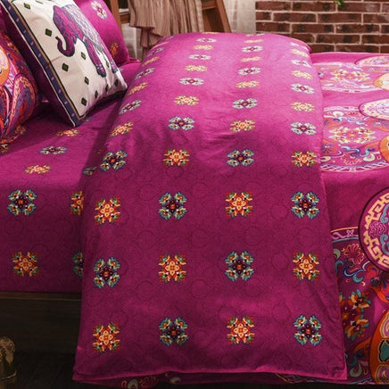 Mandala King Size Duvet Doona Quilt Cover Set Kings Warehouse 