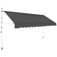 Manual Retractable Awning 350 cm Anthracite Kings Warehouse 