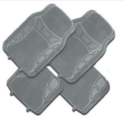 Matrix 4-Piece Car Mat - Grey Kings Warehouse 