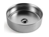 Matte Black matte white matte Pink Green Gold Copper Round 360 mm Dia top counter basin porcelain sink Kings Warehouse 