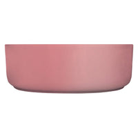 Matte Black matte white matte Pink Green Gold Copper Round 360 mm Dia top counter basin porcelain sink Kings Warehouse 