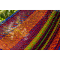Mayan Legacy Jumbo Plus Size Nylon Mexican Hammock in Mexicana Colour Home & Garden > Hammocks Kings Warehouse 