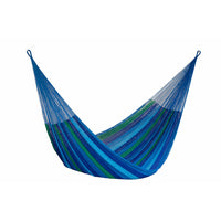Mayan Legacy King Plus Size Nylon Mexican Hammock in Oceanica Colour