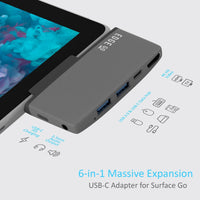 mbeat Edge Go Multifunction USB- C Hub for Microsoft Surface Go Kings Warehouse 