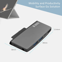 mbeat Edge Go Multifunction USB- C Hub for Microsoft Surface Go Kings Warehouse 