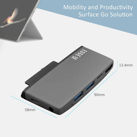 mbeat Edge Go Multifunction USB- C Hub for Microsoft Surface Go Kings Warehouse 