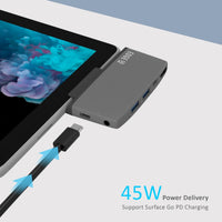 mbeat Edge Go Multifunction USB- C Hub for Microsoft Surface Go Kings Warehouse 