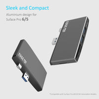 mbeat Edge Pro Multifunction USB- C Hub for Microsoft Surface Pro Gen 5/6 Kings Warehouse 