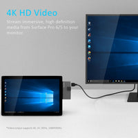 mbeat Edge Pro Multifunction USB- C Hub with LAN for Microsoft Surface Pro Gen 5/6 Kings Warehouse 