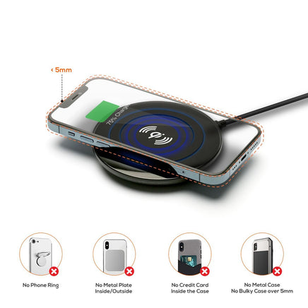 mbeat Gorilla Power 10W Qi Certified Wireless Charging Pad Kings Warehouse 