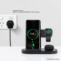 mbeat Gorilla Power 3-in-1 Wireless Charging Stand Kings Warehouse 